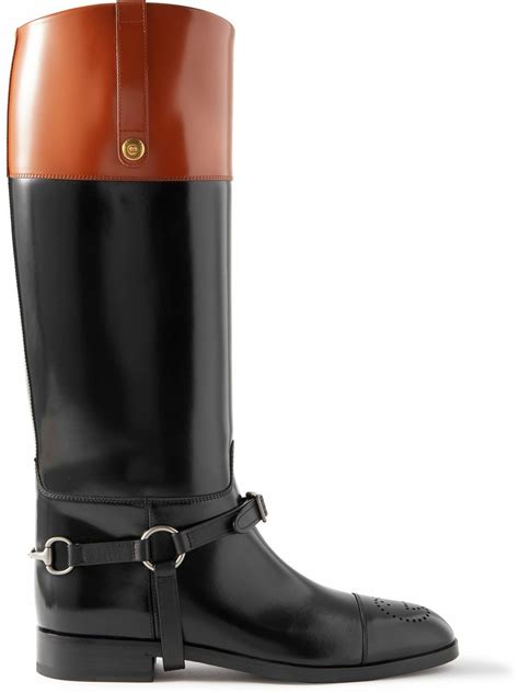 gucci mens riding boots|vintage Gucci riding boots.